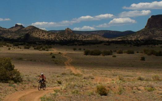 Matt Lee riding in Del Norte, CO